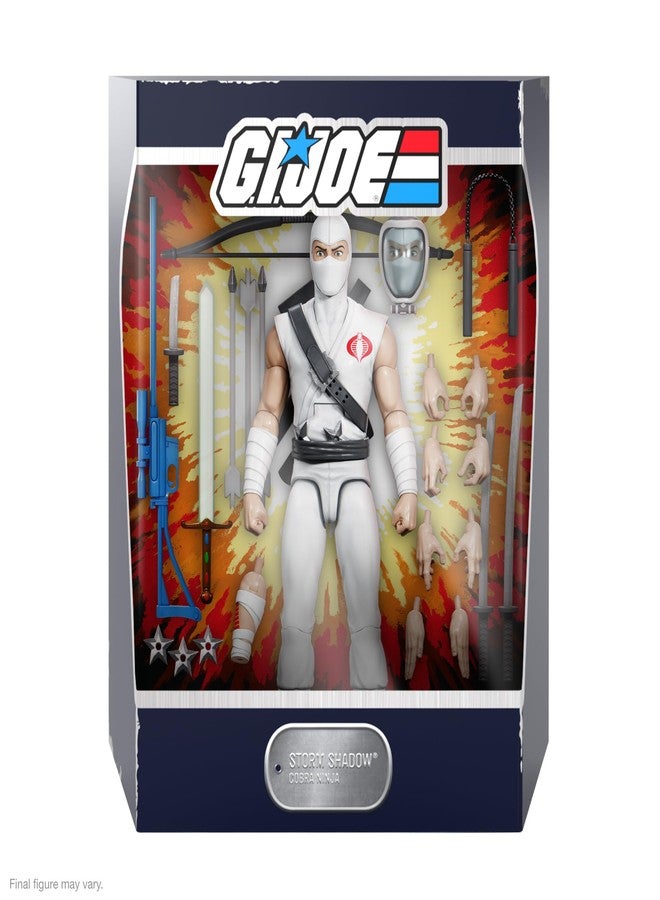Super7 ULTIMATES! G.I. Joe Storm Shadow - 7" G.I. Joe Action Figure with Accessories Classic Cartoon Collectibles and Retro Toys - Image 2
